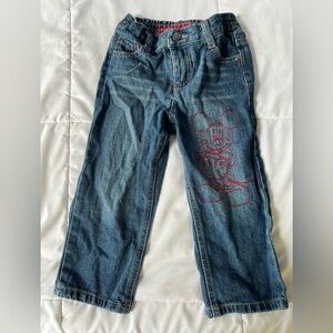 Disney Mickey Mouse Denim Jeans RARE